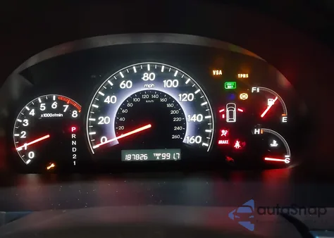 2010 Honda Odyssey Ex-L z USA, uszkodzony, nr VIN 5FNRL3H77AB107616